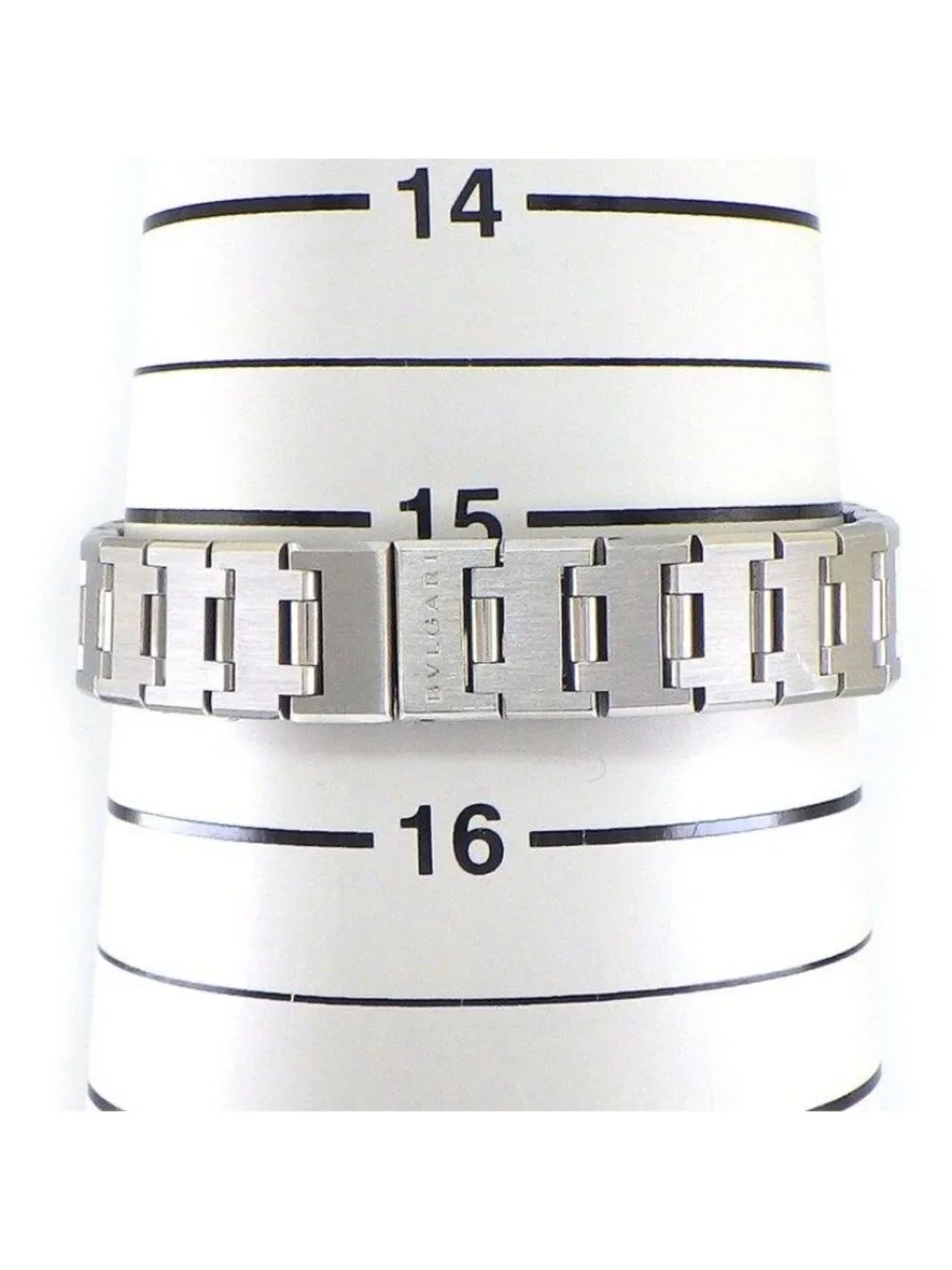 Bvlgari Watch Black Dial Date SS Quartz Analog